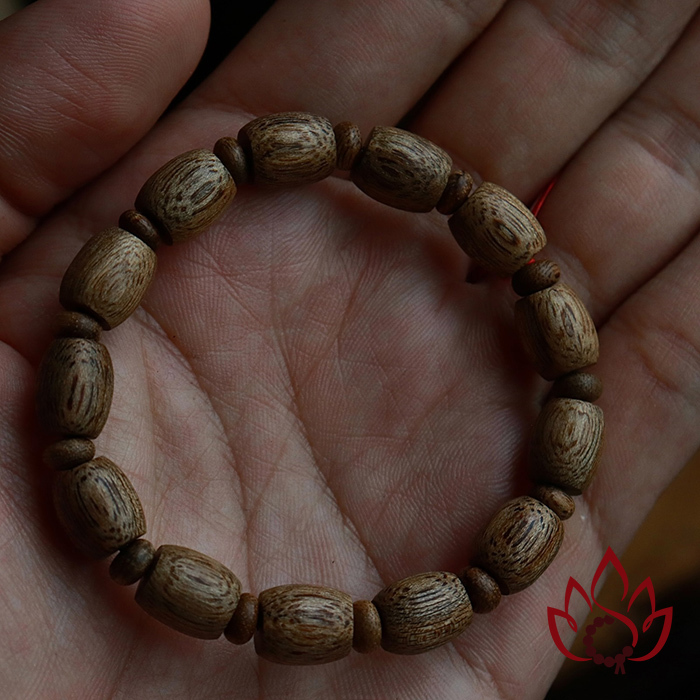 Vòng Trầm Hương Lu Trúc | 8 Ly | Trầm Tốc Kiến Tự Nhiên Lâu Năm